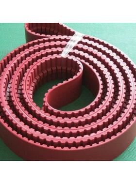 同步带 PU聚氨酯钢丝芯同步带 ATK10同步带 红色同步带 PU同步带