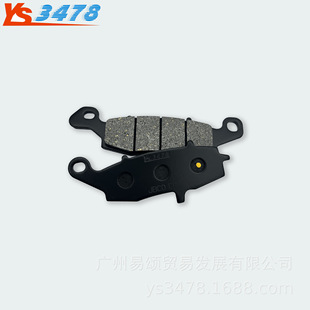 适用春风摩托车CF650NK 650TR 400NK前右刹车片 碟刹皮