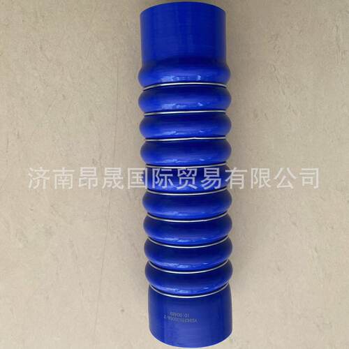 重汽HOWO T7H汕德卡C7 配件YG9625530058中冷器出气胶管 外贸出口