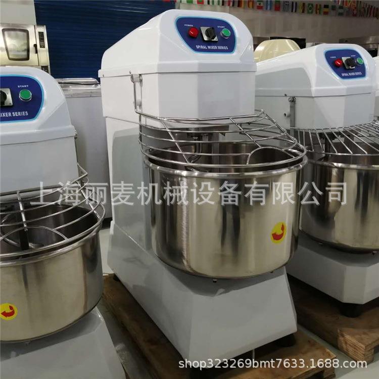 直销大容量立式双动双速不锈钢和面机双速搅拌搅面粉40L和面机