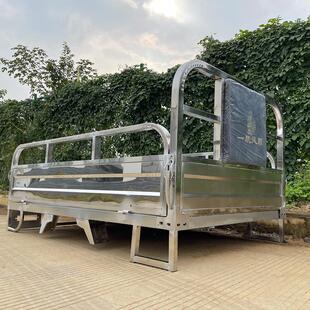 配件大全摩托车三轮自卸农用车斗后箱 不锈钢电动三轮车厢改装