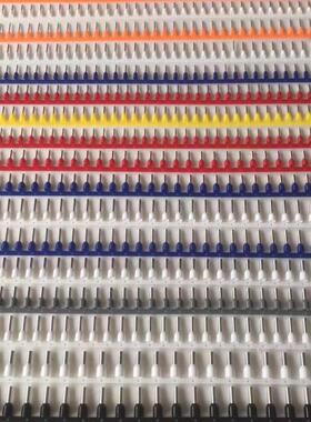 冷压连带管型预绝缘端子 E0508/E0506/E0510/E0512