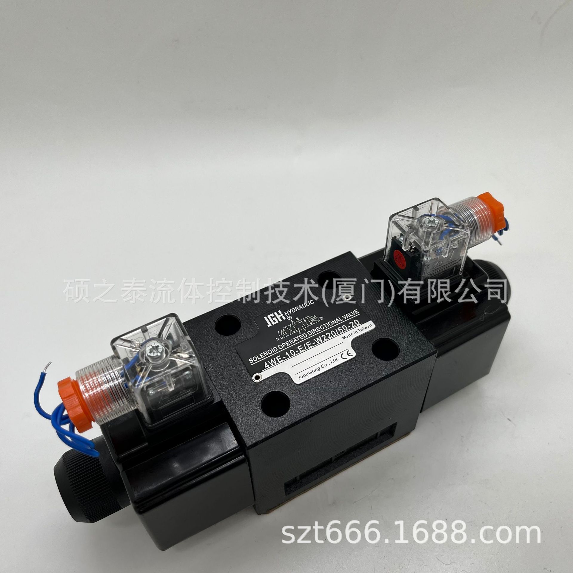JGH久冈电磁换向阀4WE-10-E/E-W220/50-20 4WE-10-E/E-G24-20液压