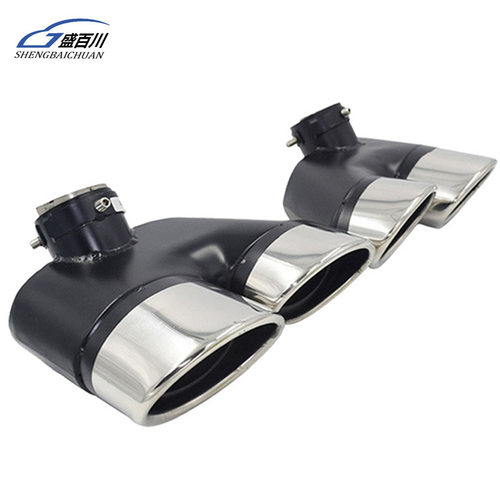 奔驰S320S350LS400LS450S500L排气管改装AMGS63S65不锈钢四出尾喉