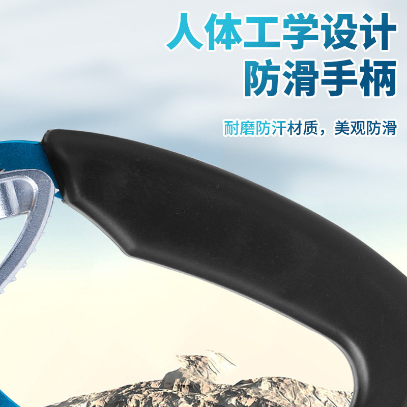 户外登山攀岩工具右手式上升器爬绳攀爬器装备绳索止滑神器抓攀器