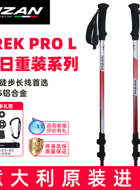 FIZAN登山杖TREK PRO L系列专业户外徒步手杖长线重装长途爬山杖