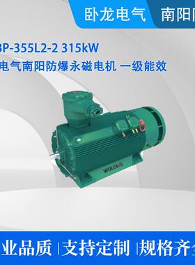TBYBP-355L2-2315W卧龙电气南阳防爆永磁电机一级能效