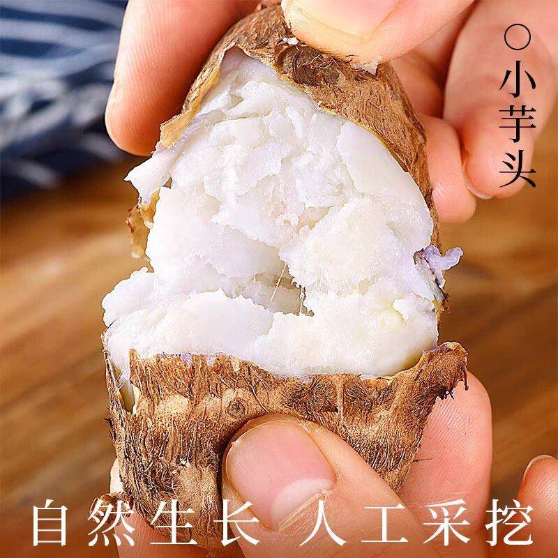 山东有机牛奶小芋头5斤 有机认证无农残 软糯香芋宝宝副食品顺丰