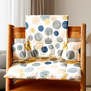 儿童成长椅坐垫适用st宝宝餐椅靠垫婴儿吃饭椅垫椅套配件加厚防水