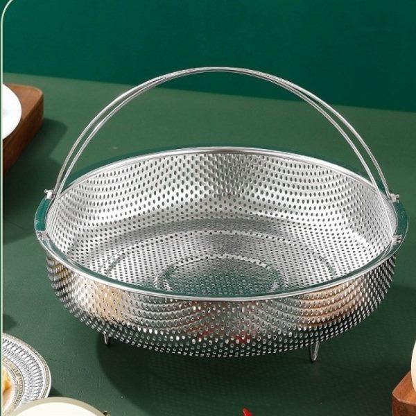 304不锈钢蒸笼密孔沥水篮洗菜篮蒸格米汤分离蒸饭神器蒸架蒸屉,厨房/烹饪用具,蒸格/蒸片/蒸架,淘宝优惠券,粉丝福利购,淘宝优惠卷