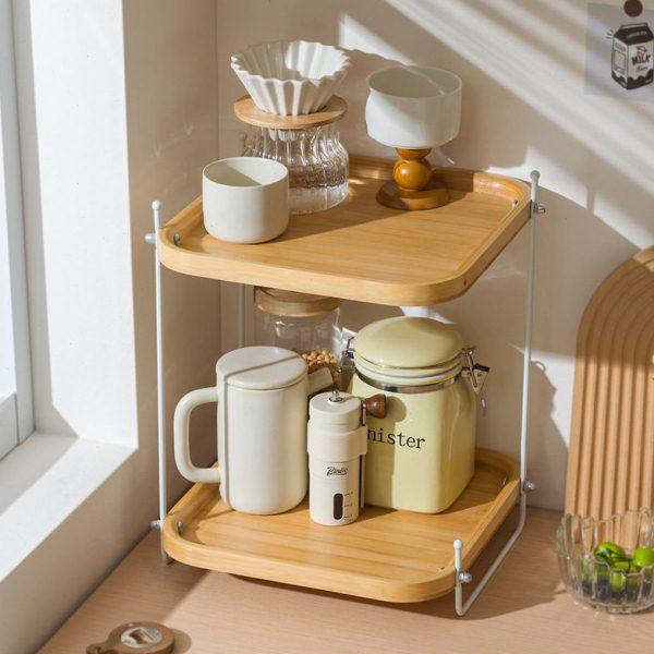 厨房置物架调味料品台面多功能多层转角收纳架子墙角水杯子置物架,收纳整理,阳台置物架,淘宝优惠券,粉丝福利购,淘宝优惠卷