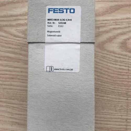 现货销售德国FESTO 电磁阀 MHE3-M1H-3/2G-1/8-K 525148 全新原装
