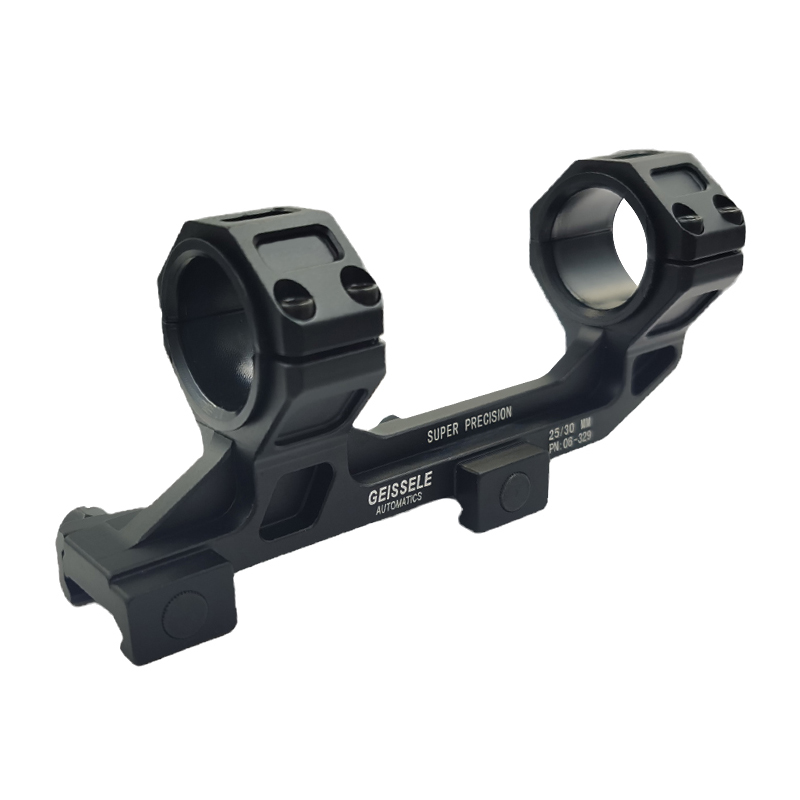 25.4/30mm连体电筒支架增高镜桥软弹金属导轨锦明9吃鸡HK416儿童