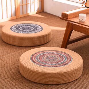 蒲团坐垫团蒲打坐禅修专用垫家用高级加厚冥想坐垫地上榻榻米坐墩