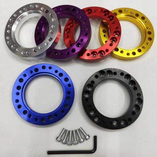 汽车改装赛车方向盘底座垫高器座片 增高加高块ND转换器12.5MM