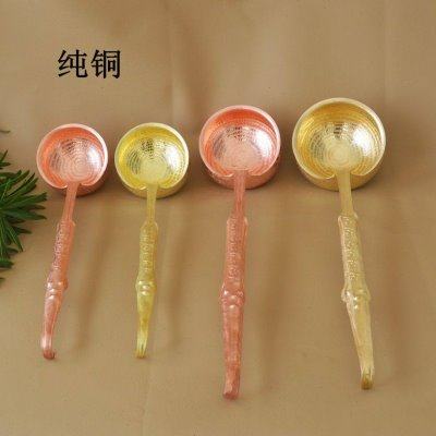 铜勺子 铜勺 手工铜水瓢 铜水瓢 瓢 舀水飘 小铜瓢 酥油瓢 小水瓢,厨房/烹饪用具,水舀/水瓢,淘宝优惠券,粉丝福利购,淘宝优惠卷