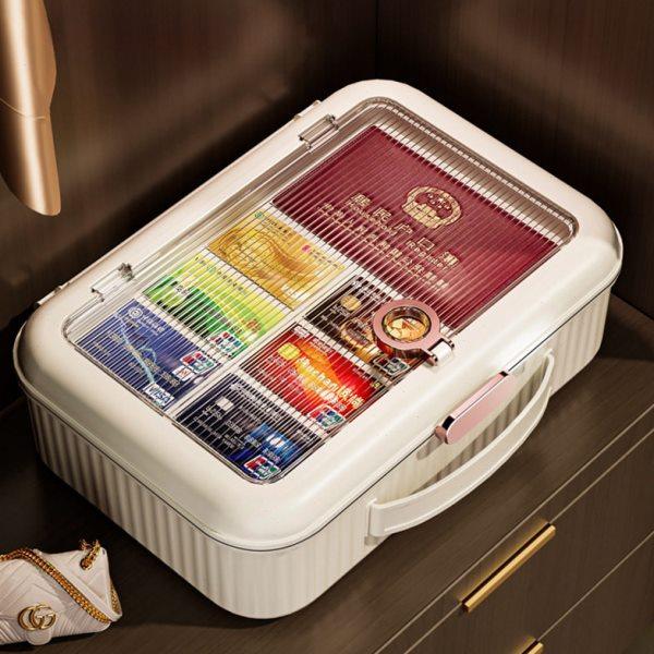 新款收纳箱家用A4文件分类盒证书房产户口本文件整理箱收纳盒,收纳整理,证件收纳盒,淘宝优惠券,粉丝福利购,淘宝优惠卷