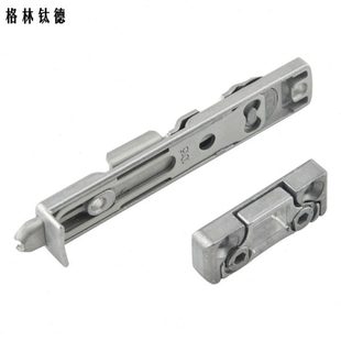 铝包木门窗插销 断桥铝天地插销 铝合金塑钢门窗ROTO暗插销上下