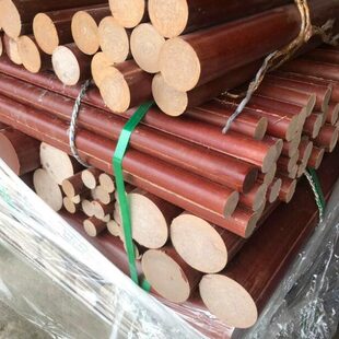 酚醛树脂层压板电木夹布纹棒加工胶木绝缘套耐高温电器零配件定制