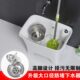 陶瓷双驱动洗拖把池阳台卫生间拖布池盆家用侧排墩布池拖把盆高脚