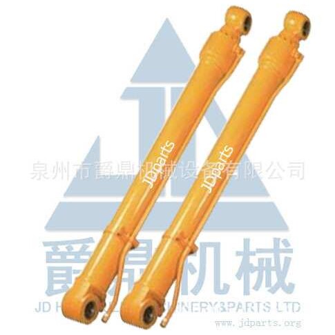 挖掘机配件现R130LC代液压油缸总成活塞杆缸筒缸尾油缸扳手
