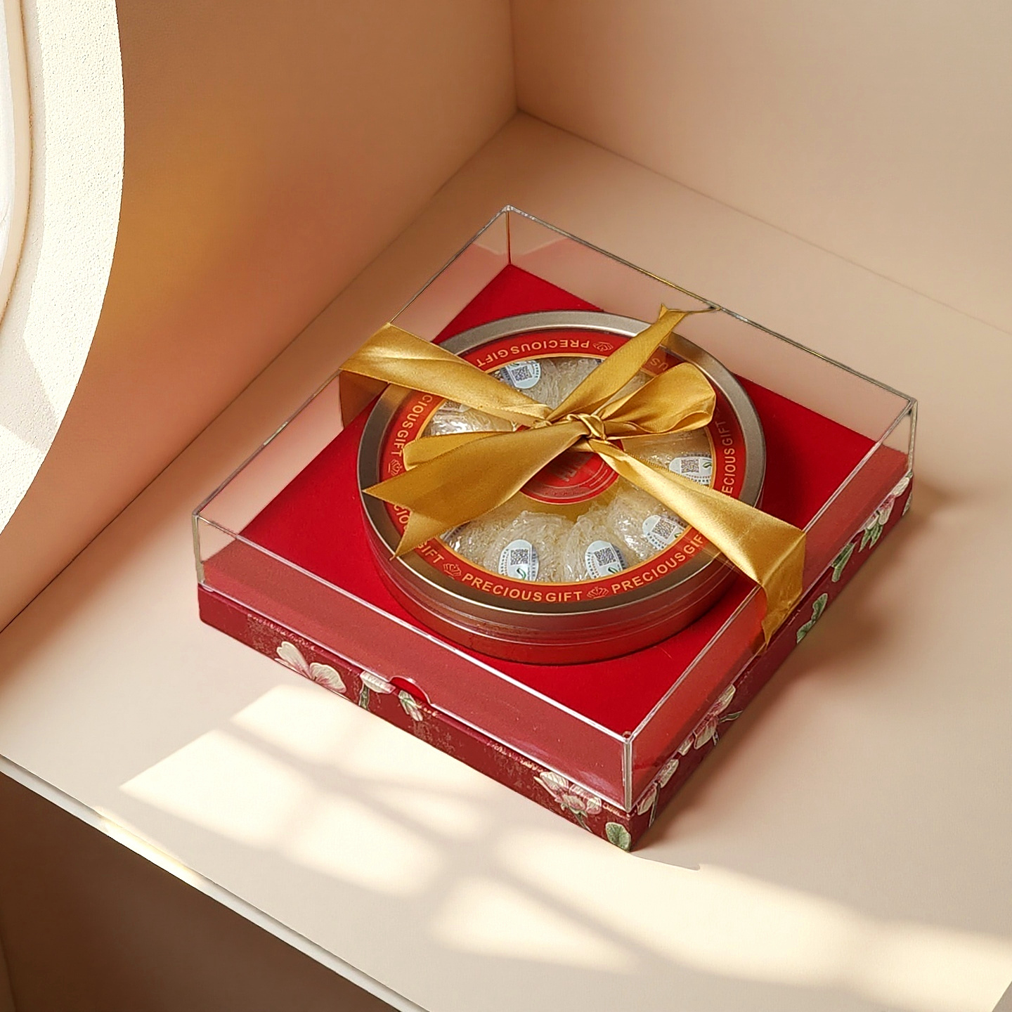 燕窝干盏马来西亚正品溯源码干挑疏盏免挑毛通用滋补品送礼盒包装