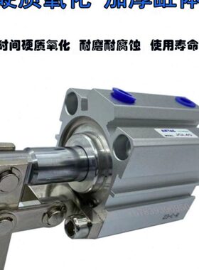 原装亚德客杠杆气缸ALC/JGL25/32/40/50/63/80/100夹紧摇臂夹