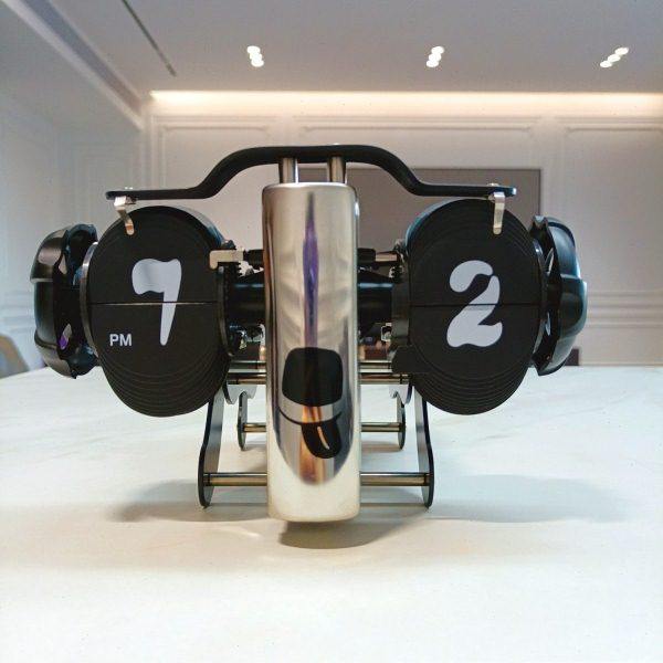 嘻哈狗翻页钟 自动翻页钟客厅欧式座钟摆件复古机械钟表现,家居饰品,立钟/落地钟,淘宝优惠券,粉丝福利购,淘宝优惠卷