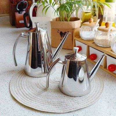 大容量 加厚304不锈钢油壶家用防漏装油罐厨房大号油壸倒油瓶储油,厨房/烹饪用具,油壶,淘宝优惠券,粉丝福利购,淘宝优惠卷