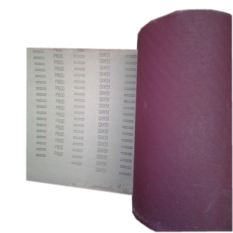 GXK--51B砂带/强力砂带硬不卷/手撕砂布/宽度12寸300MM36--40目