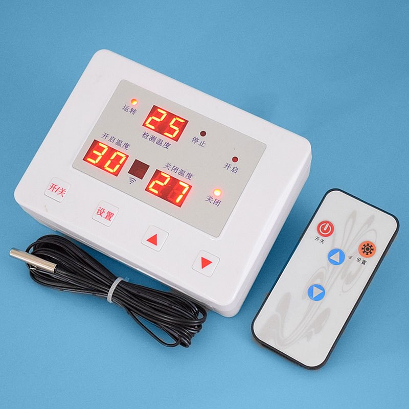 牌-651电机正反转温控仪表樱桃大棚放风机24卷膜器温控器