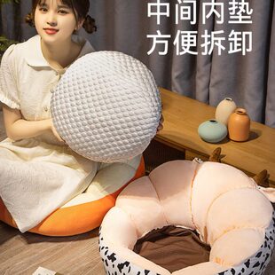 地上坐垫家用蒲团地垫榻榻米懒人团蒲看书坐墩客厅地板地毯大垫子