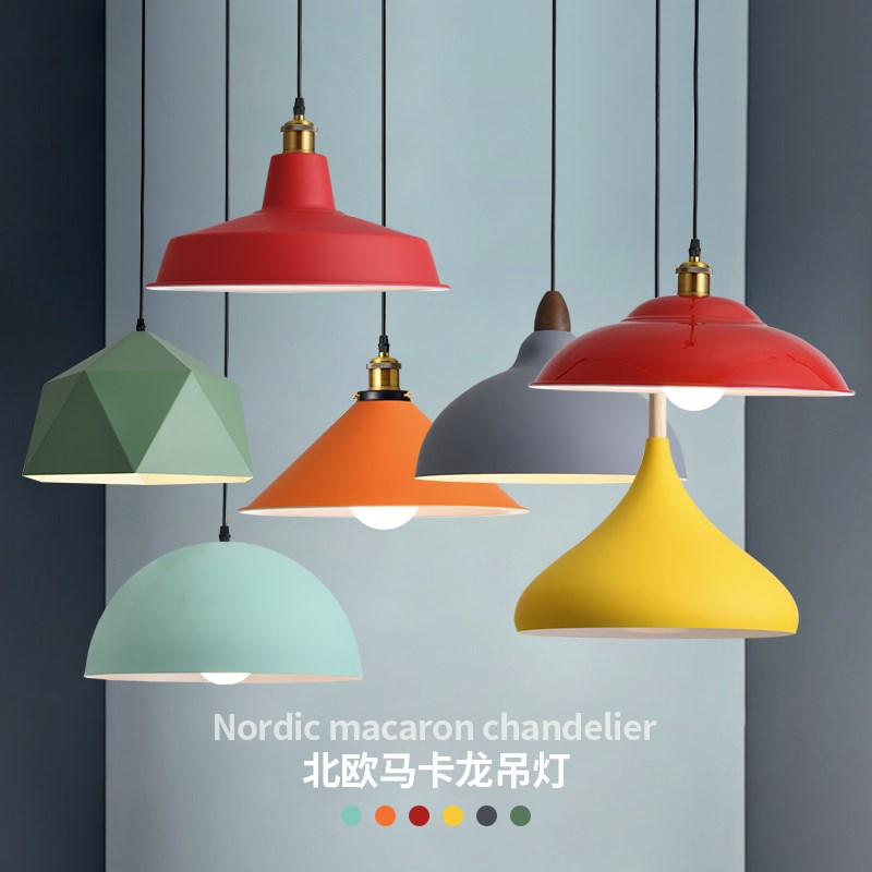 北欧工业风餐厅吊灯创意t个性创意灯具火锅店烧烤店小酒馆咖啡店