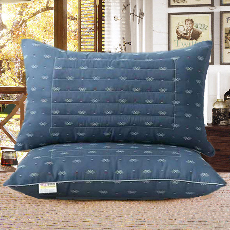 荞麦壳皮枕头单人护颈椎家用枕芯一对两用双面助睡眠带枕套内胆软