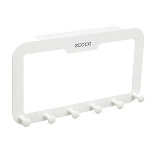 门后挂钩挂衣架卧室门背式衣帽收纳架免钉壁挂衣服钩子门上置物架