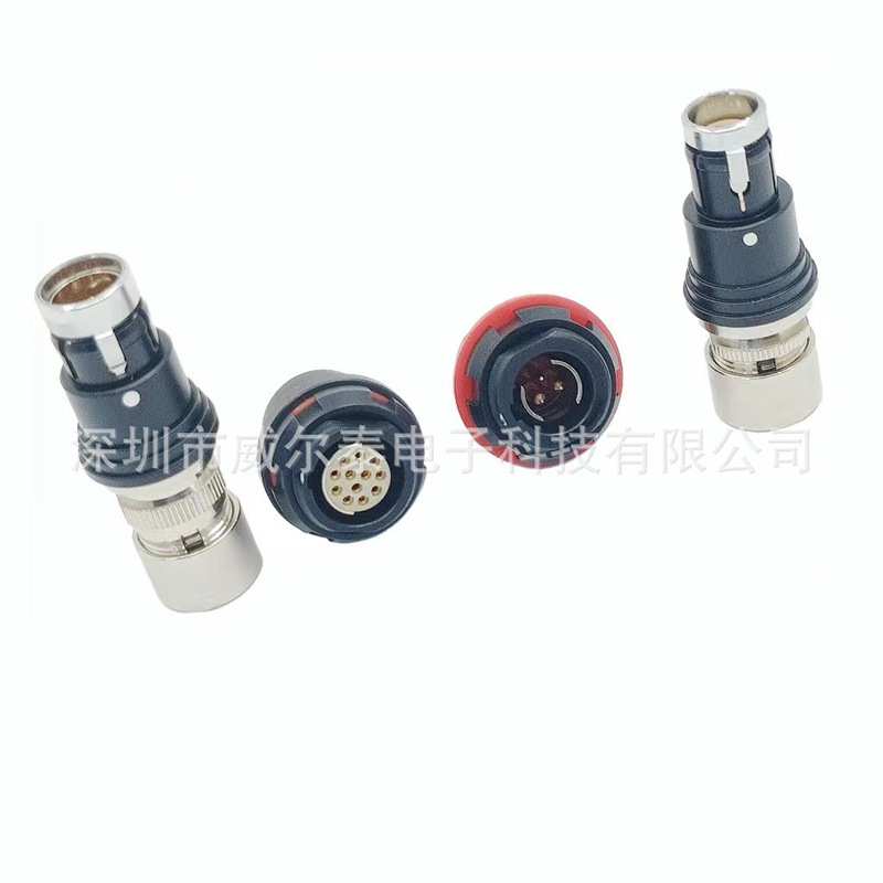兼容ODU欧度FISCHER菲茨F系列连接器0F/1F/1.5F/2F/3F航空插头