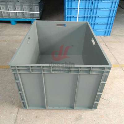 EU8644物流箱800*600*450直立塑料周转箱重庆资阳汽车胶箱中转