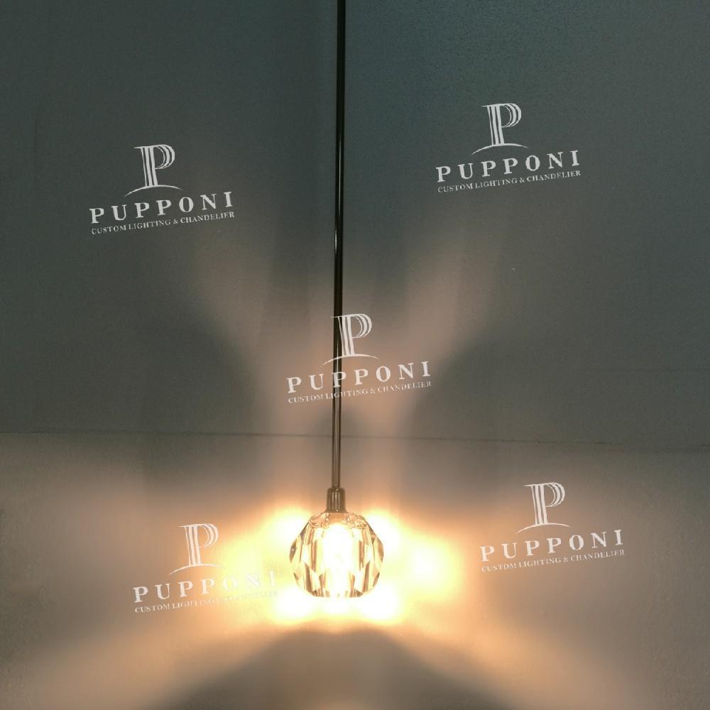 PM0046 【厂家直销】现代简约水晶吊灯 客厅餐厅轻奢创意LED灯具