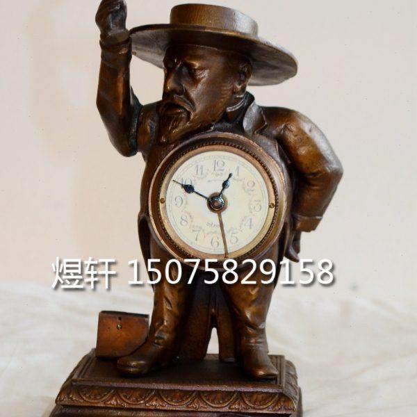 欧式仿古点火钟表|机械座钟仿古钟表|创意客厅家居装饰样板间古玩