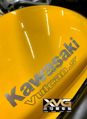 火神650 VULCAN S摩托车油箱贴纸/火神 VN650车身外壳贴花