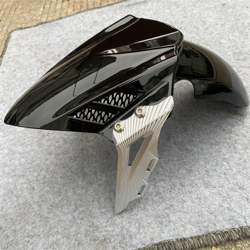 祖国巴风特前挡泥板适用185开档适用小牛九号劲战电动车摩托车