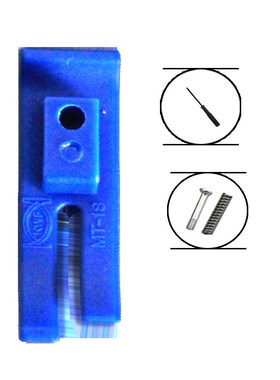 蓝色特厚底 NT-18B 牛津 牛筋 压脚底板 压脚皮 缝纫机 买十送一