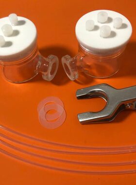 单体50ml密封电解槽 H型密封电解槽 可换膜电解槽