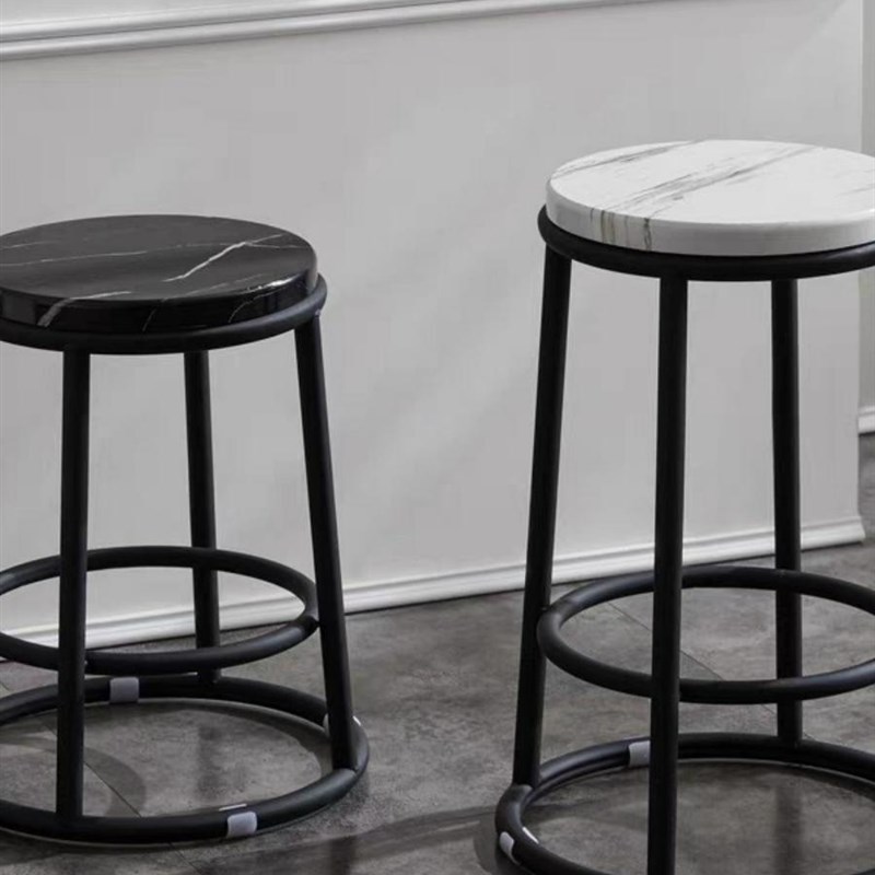 新款 加厚吧台KTV游戏厅家y用脚凳高脚酒吧手机柜台凳子圆凳台椅