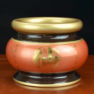 陶瓷香炉仙堂口供奉仙家祖先香炉碗家用道家大号香炉佛道仙用品