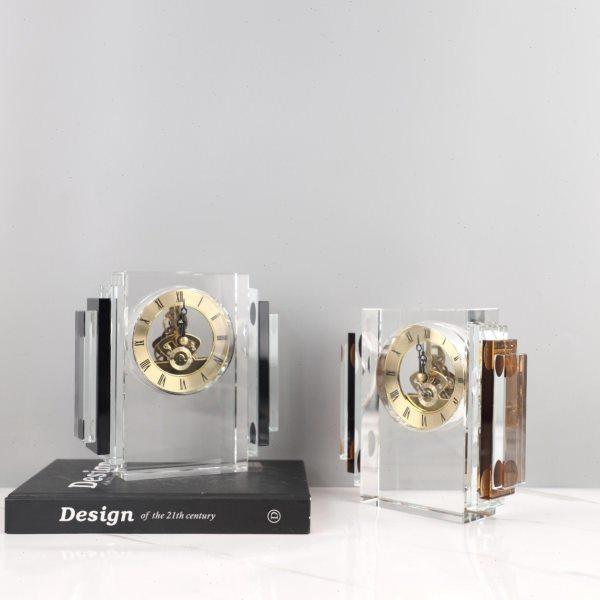 现简约几何水晶机械钟表台钟桌面摆件客厅玄关电视柜家居装饰品,饰品/流行首饰/时尚饰品新,摆件,淘宝优惠券,粉丝福利购,淘宝优惠卷