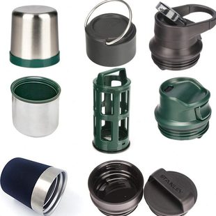 美国STANLEY保温杯酒壶水壶配件 内外杯盖 盖子 内塞 密封圈