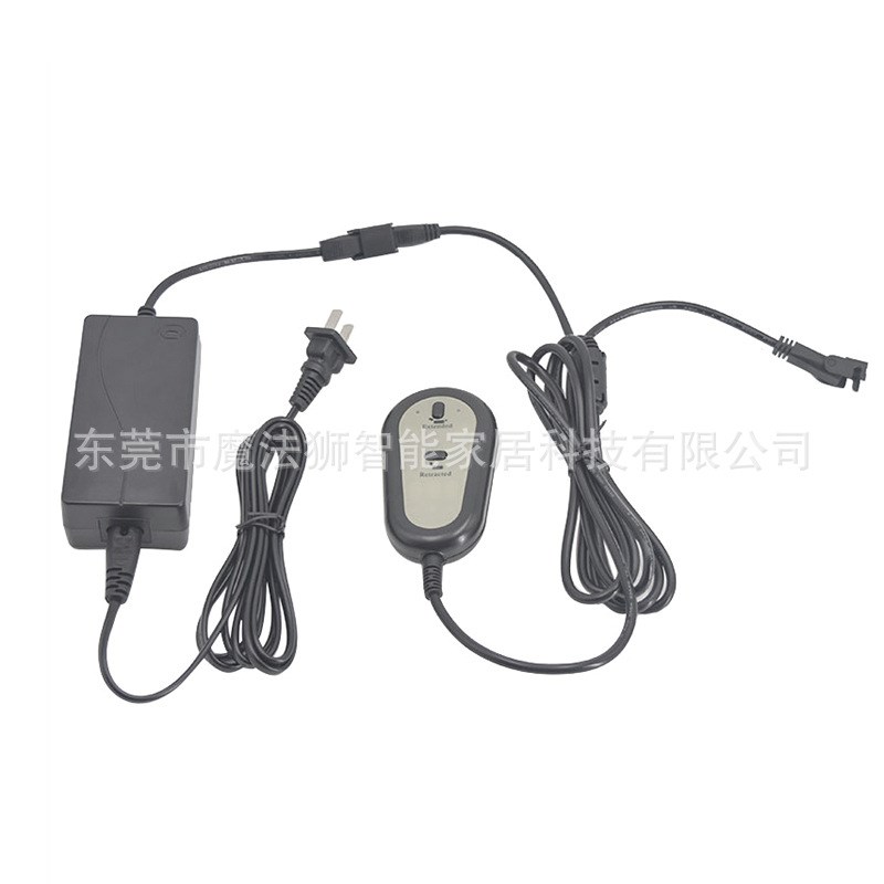 足浴按摩b沐足疗桑拿电动沙发洗脚美容美甲躺椅推杆电机伸缩控制