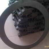 锅炉人孔垫 人孔密封金属垫 煤炉配件 内孔380x280mm 锅炉配件