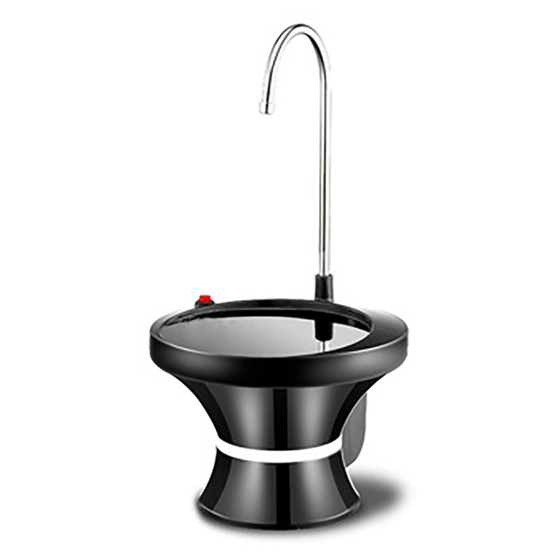 Y5UG无线自动上水器饮水抽吸水USB充电款桶装水矿泉水桶桌两用